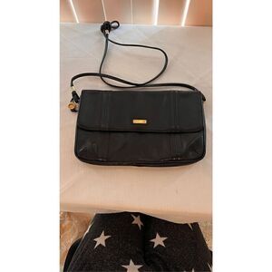 HCL VINTAGE SIGNATURE MONGRAM LEATHER CROSSBODY